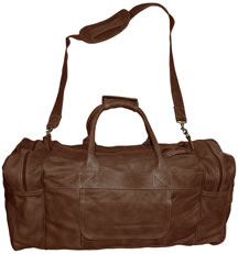 Full Hide Leather Travel Duffle Bag